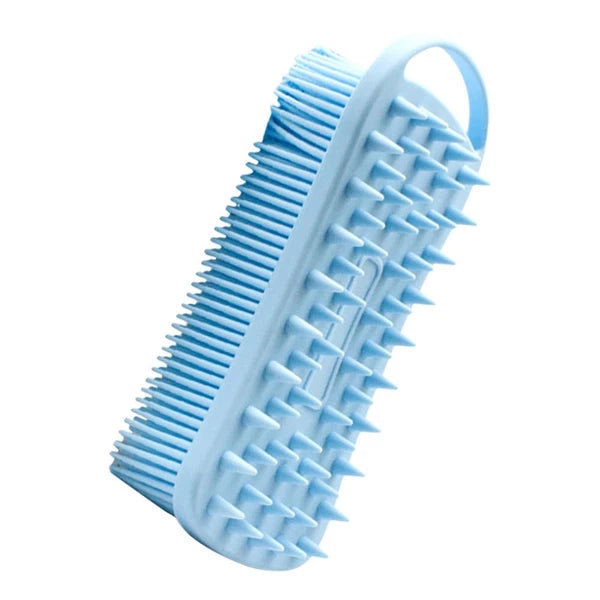 Silicone Shower Brush Practical Bath Brush with Hanging Hook Home Bath Supply