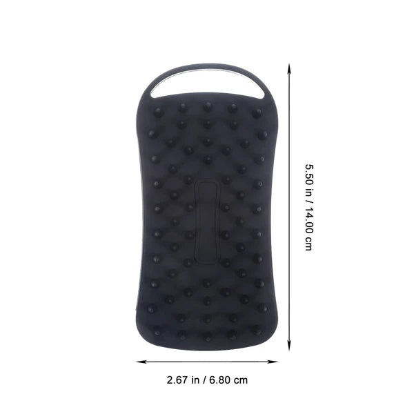 Bath Brush Man Travel Shower for Cleaning Silicone Scrubber Body