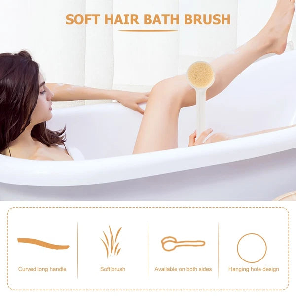 Back Scrubbing Brush Bath Body Brushes Shower Scrubber Men Bathbrush for