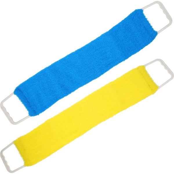 Extended Length Washer Bath Towel Man Exfoliating Back Scrubber Shower Brush