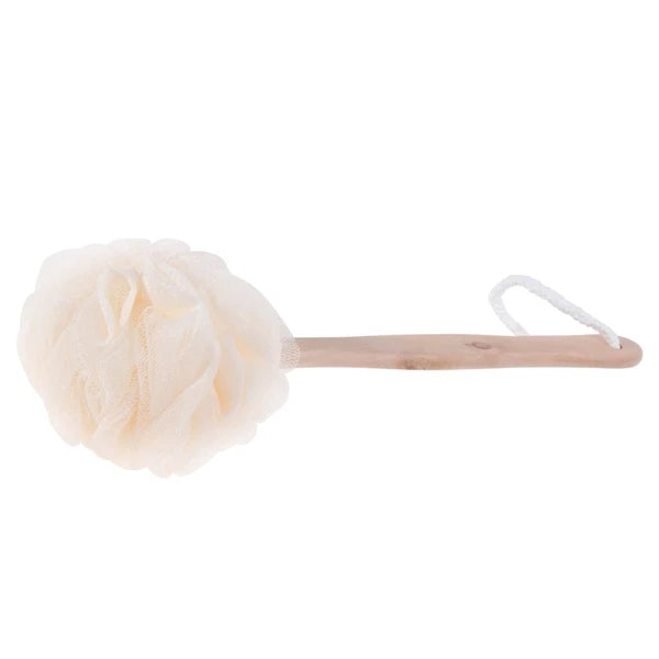 Exfoliating Back Brush Long Handle Bath Sponge Scrubber for Shower Use