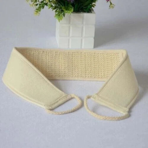 back strap bath shower body sponge body scrubber brush personal cleaning tool
