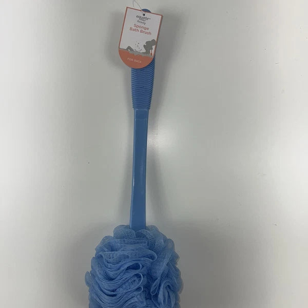 17'' Long Handle Bath Brush Loofah Shower Sponge Long Handle Back Scrubber