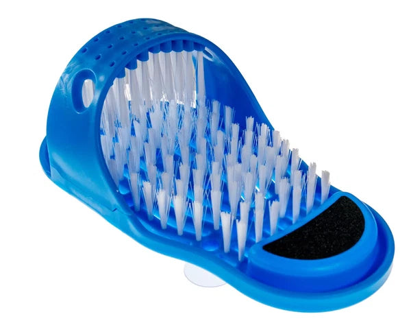 Shower Foot Scrubber Cleaner Sandal Suction Cup Massager Scrubs & Brushes Pumice