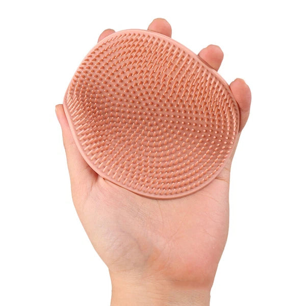 Silicone Bath Brush Scalp Massager Washing Comb Hygienic Exfoliating Body Clean