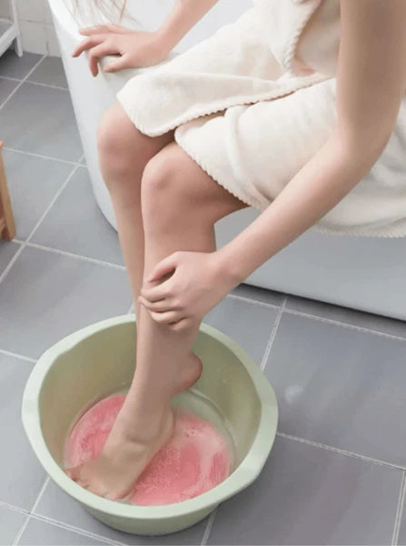 1pcSilicone Shower Foot Scrubber Back Body Brush Massager Pad Mat Bathroom Soft