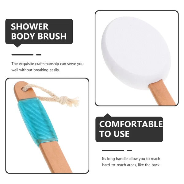 Bath Brush Exfoliating Loofah Skin Exfoliator Scrubber Bathing Body