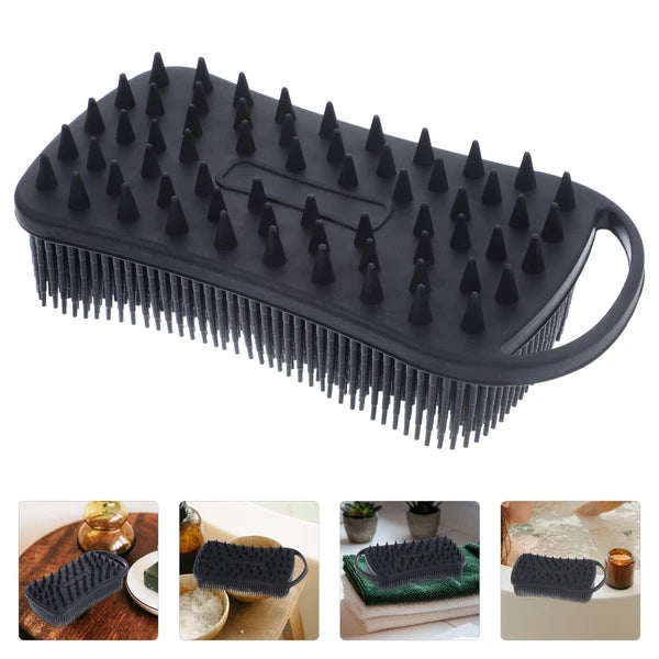 Bath Travel Silicone Scrubber Body Shower for Cleaning