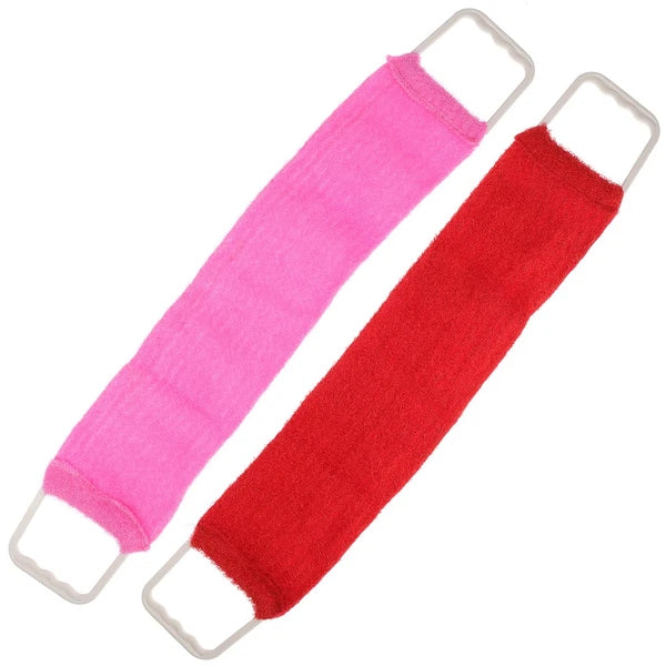 Extended Length Washer Bath Towel Man Exfoliating Back Scrubber Shower Brush