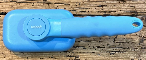 Fafaso Light Blue Pet Bath Brush NWOT