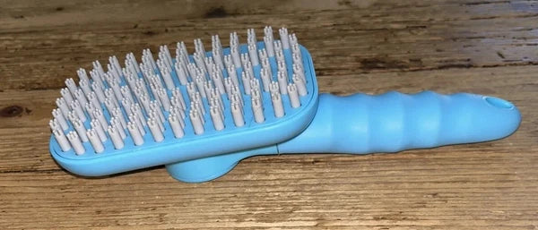 Fafaso Light Blue Pet Bath Brush NWOT