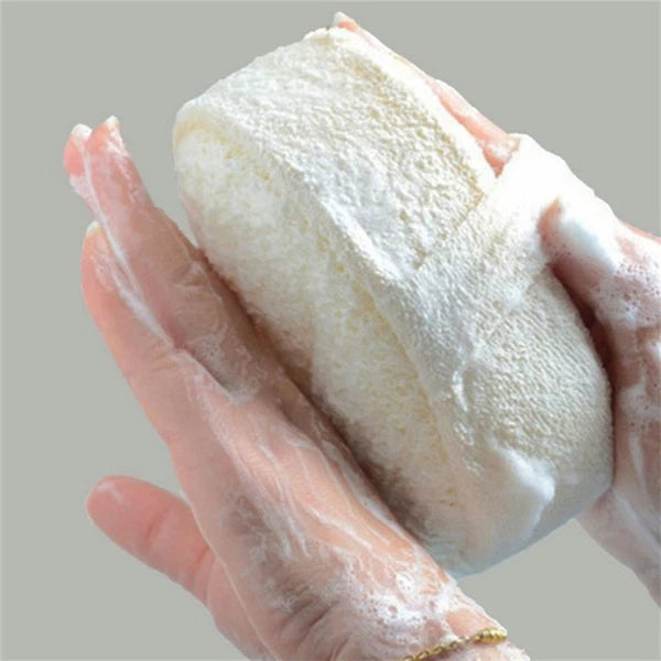 3 Pcs Loofah Bath Towel Shower Sponge Exfoliating Back Scrubber Brush