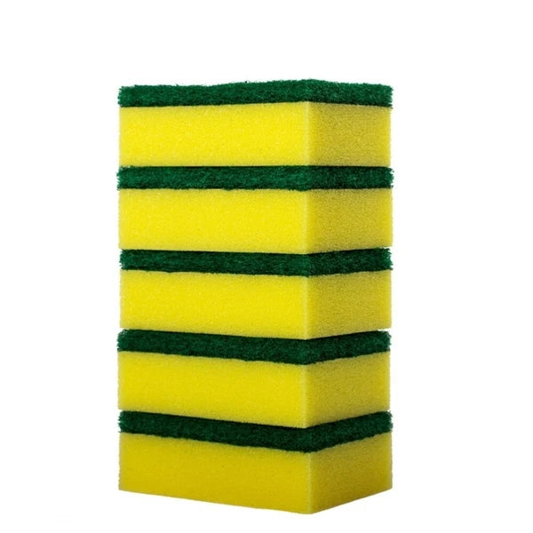 20 Pcs Kitchen Scrubbers Dish Sponge Brush Pan Artifact Wash Pot New