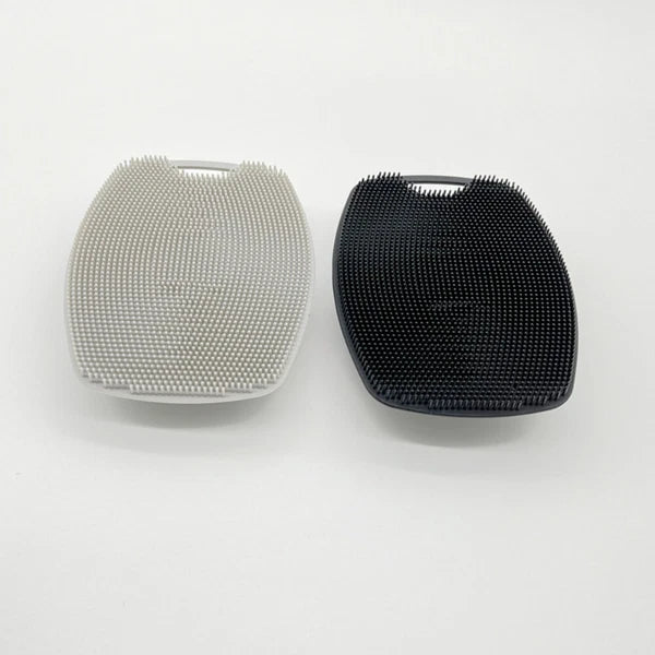 Mens Silicone Body Scrubber Shower Cleansing Brush Exfoliating Deep Clean Tool