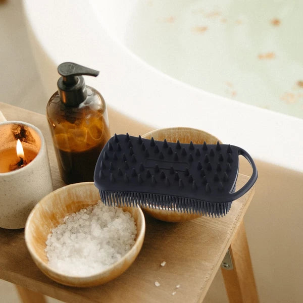 Bath Travel Silicone Scrubber Body Shower for Cleaning