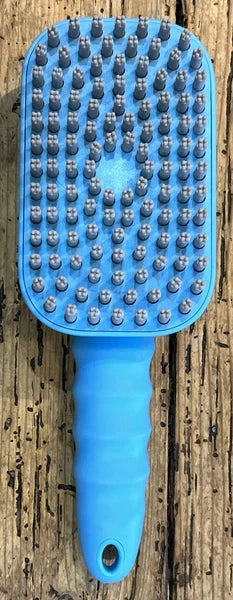 Fafaso Light Blue Pet Bath Brush NWOT