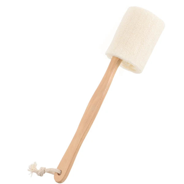 Loofah Shower Brush Body Cleaning Scrubber Exfoliator Handheld Cleansing Skin