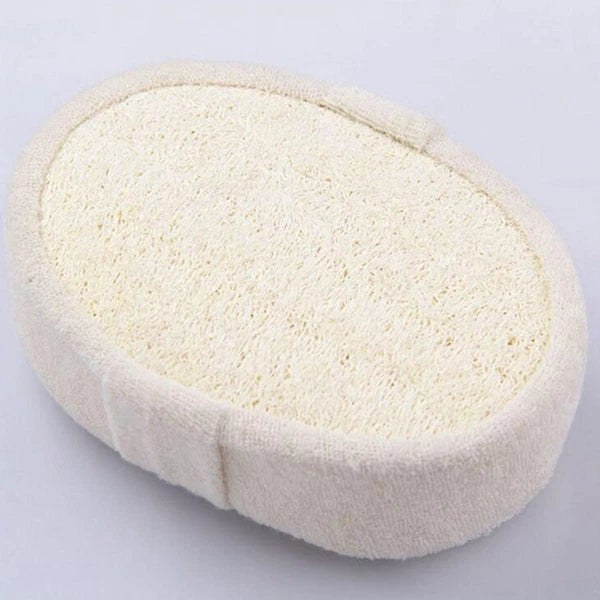 3 Pcs Loofah Bath Towel Shower Sponge Exfoliating Back Scrubber Brush