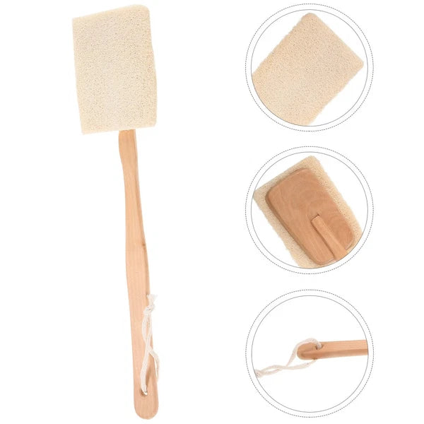 Back Massage Brush Backbrush for Shower Long Handle Bath Exfoliating