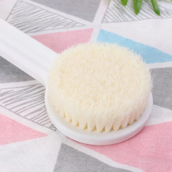 Bath Brush Body Shower Scrubber Skin Exfoliator Long Handle Printed Both