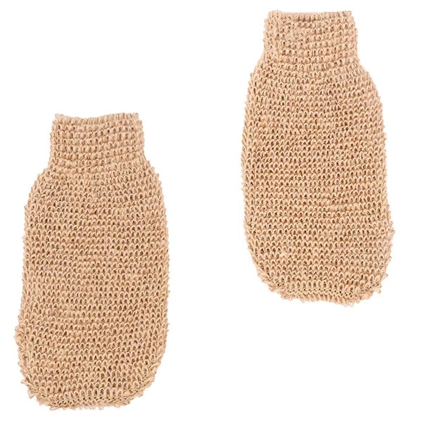 2Pcs Exfoliating Body Brush Glove Bath Scrubber for Smooth Skin