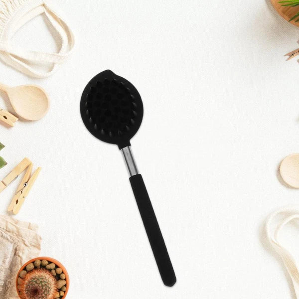 Silicone Bath Brush Man Back Scrubber for Shower Body Bathing Tool