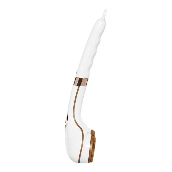 Double Head Electric Bath Brush Body Shower Brush Long Handle Back Massage Clean