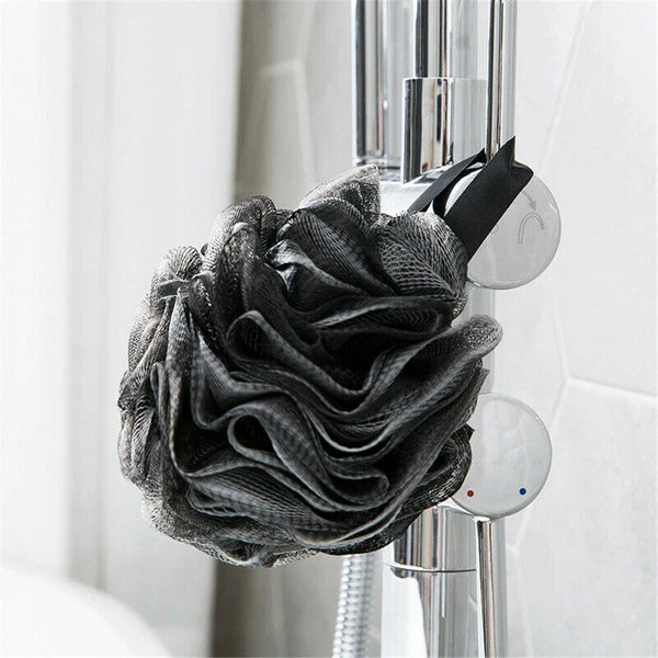 Large Scrubber Sponge Flower Exfoliating Body Brush Puff Bath Shower Mesh Ball.