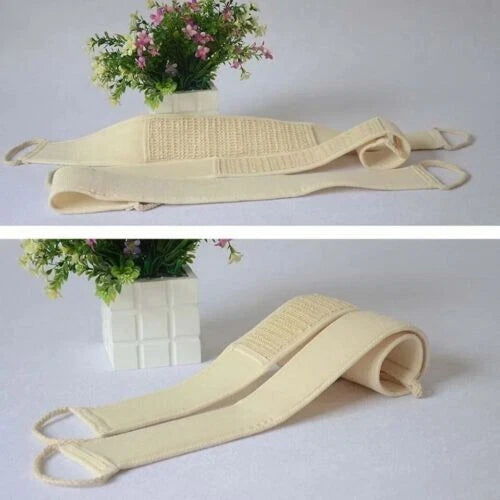 back strap bath shower body sponge body scrubber brush personal cleaning tool